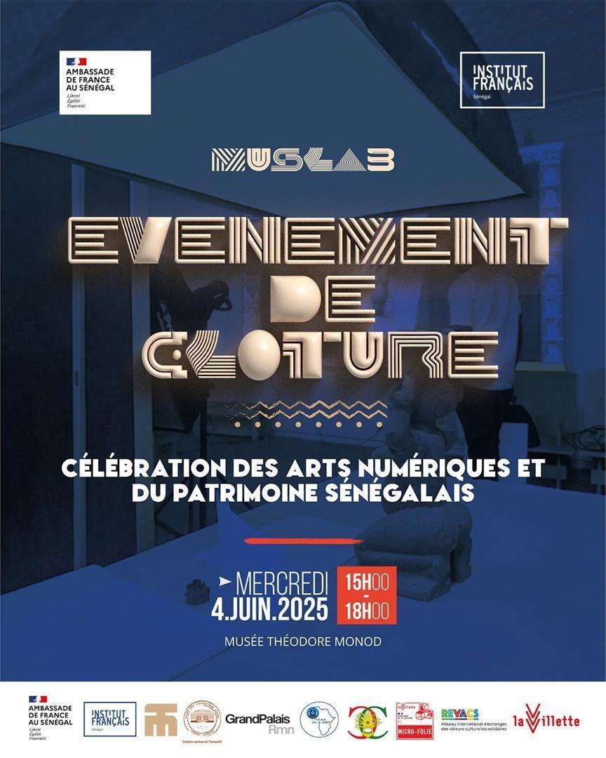Clôture de MUSLAB – Célébration des Arts Numériques et du Patrimoine Sénégalais 